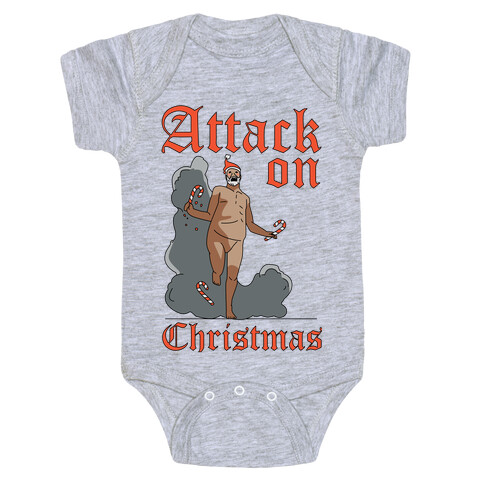 Attack On Christmas Baby One-Piece