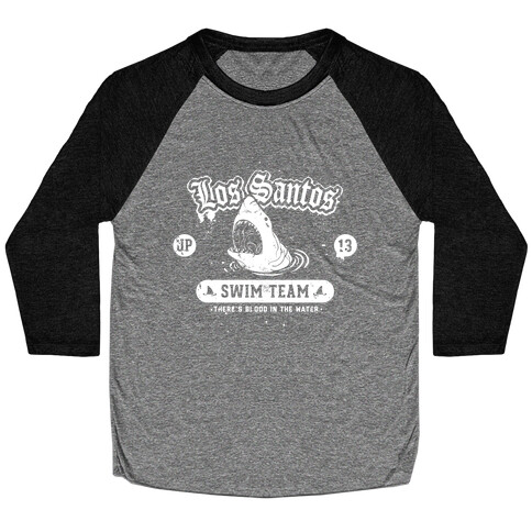 Los Santos Swim Team Baseball Tee