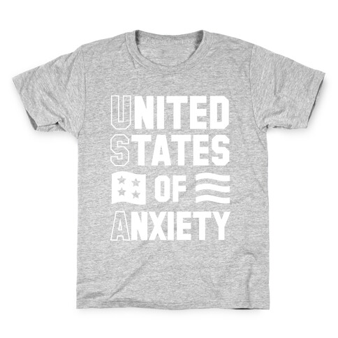 United States of Anxiety Kids T-Shirt