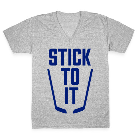 Stick To It V-Neck Tee Shirt