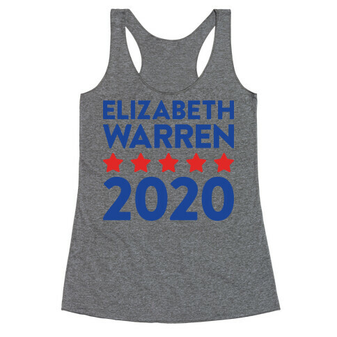 Elizabeth Warren 2020 Racerback Tank Top