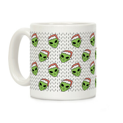 Alien Santa Coffee Mug