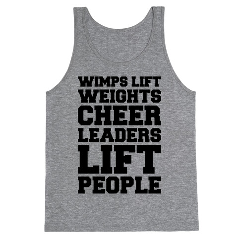 Cheerleaders Lift People Tank Top