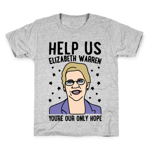 Help Us Elizabeth Warren  Kids T-Shirt