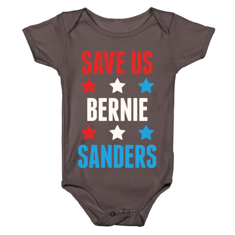 Save Us Bernie Sanders Baby One-Piece