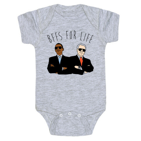 Obama and Biden Bffs For Life Baby One-Piece