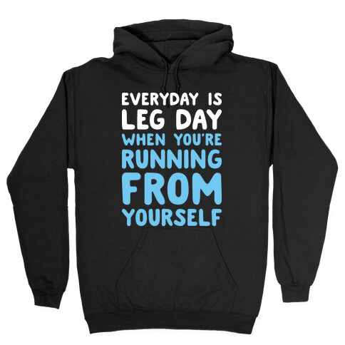 Running From Yourself Hooded Sweatshirt