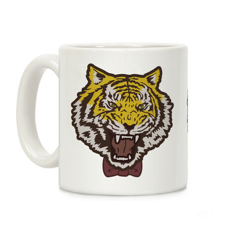 Tiger in a Bow Tie Coffee Mug