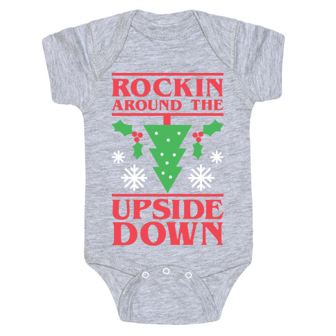 Rockin Around The Upside Down Baby One-Piece