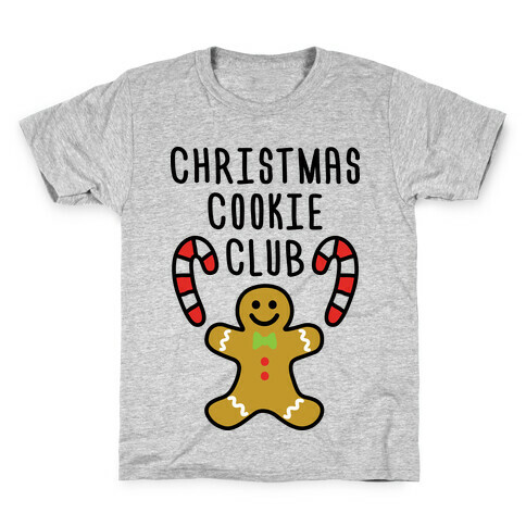 Christmas Cookie Club Kids T-Shirt