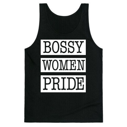 Bossy Women Pride Tank Top