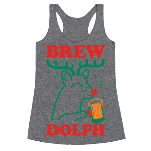 Brewdolph Racerback Tank Top