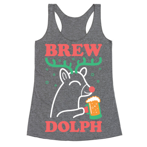 Brewdolph Racerback Tank Top