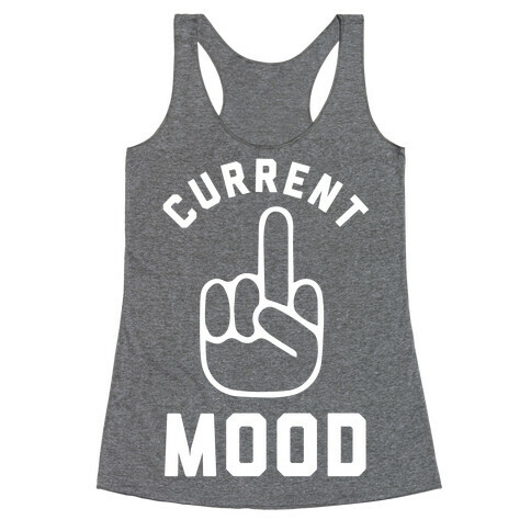 Current Mood Racerback Tank Top