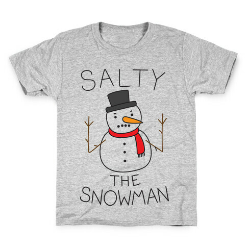 Salty The Snowman  Kids T-Shirt