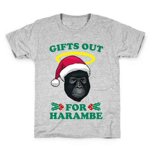 Gifts Out for Harambe Kids T-Shirt