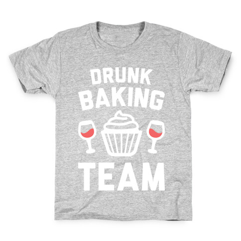 Drunk Baking Team Kids T-Shirt
