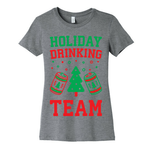 Holiday Drinking Team Womens T-Shirt