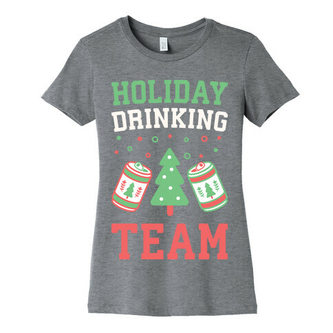 Holiday Drinking Team Womens T-Shirt