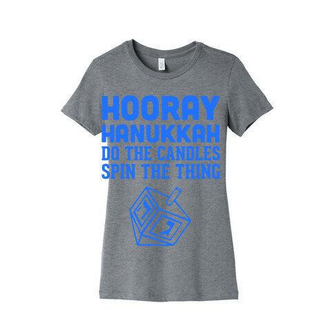Hooray Hanukkah Womens T-Shirt