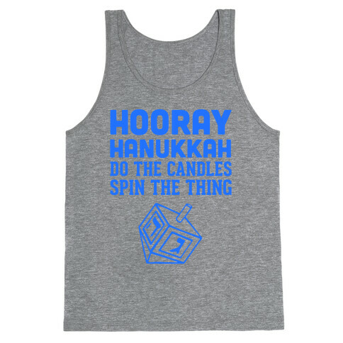 Hooray Hanukkah Tank Top