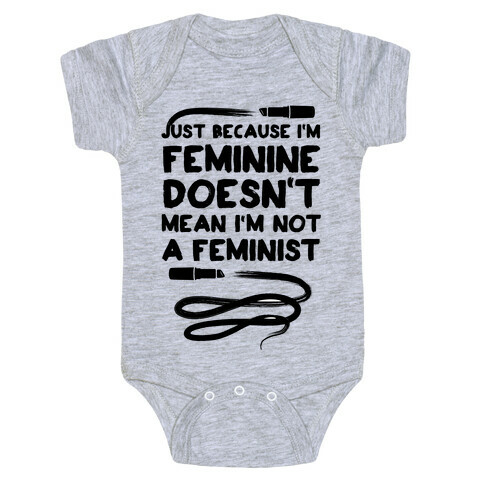 Feminine Feminist Baby One-Piece