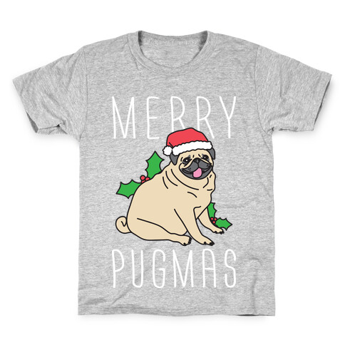 Merry Pugmas Kids T-Shirt