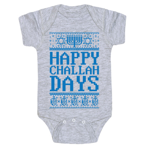 Happy Challah Days Baby One-Piece