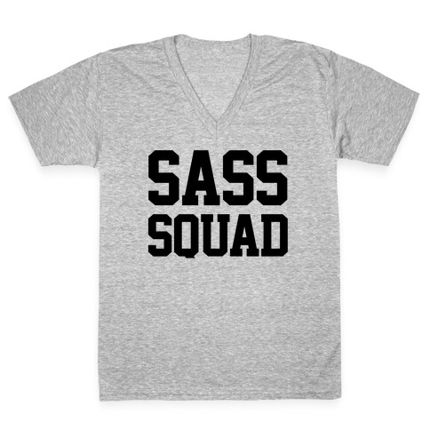 Sassy Squad V-Neck Tee Shirt