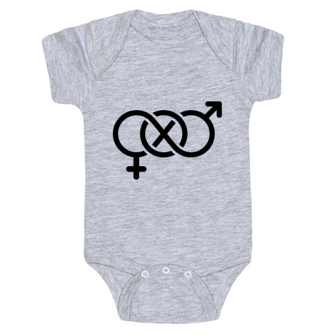 Bi Symbol Baby One-Piece