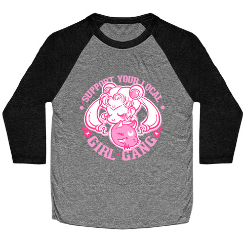 Support Your Local Girl Gang Baseball Tee