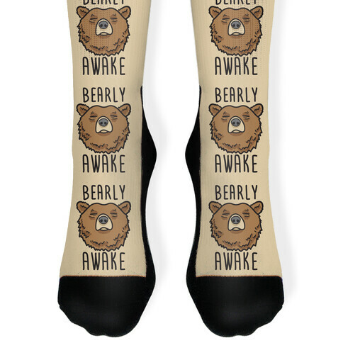 Bearly Awake Sock