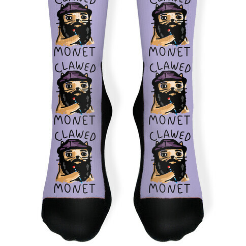 Clawed Monet Sock