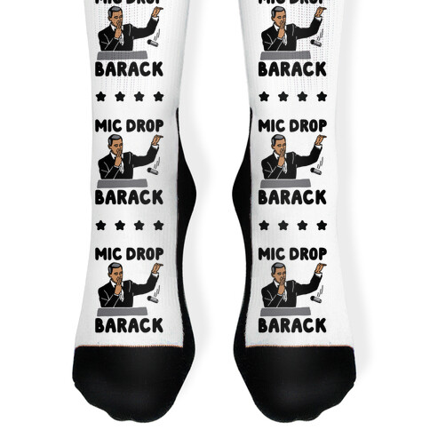 Mic Drop Barack Sock