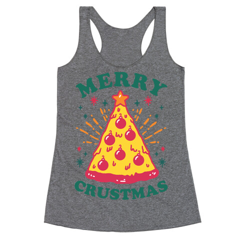 Merry Crustmas Racerback Tank Top