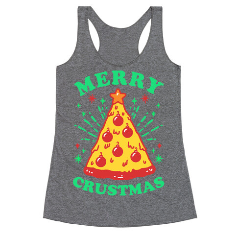 Merry Crustmas Racerback Tank Top