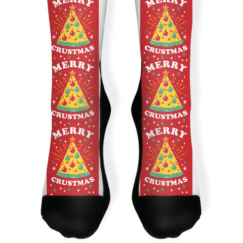 Merry Crustmas Sock