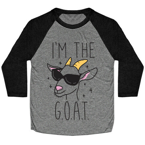 I'm The Goat Baseball Tee