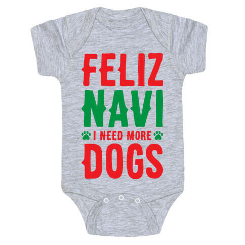 Feliz Navi Dogs Baby One-Piece