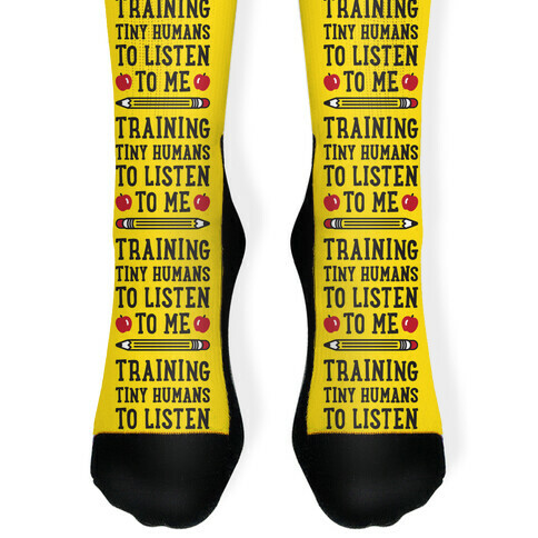 Training Tiny Humans To Listen To Me Sock