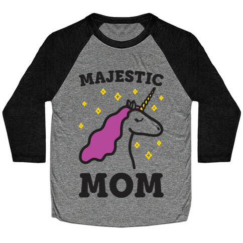 Majestic Mom Baseball Tee