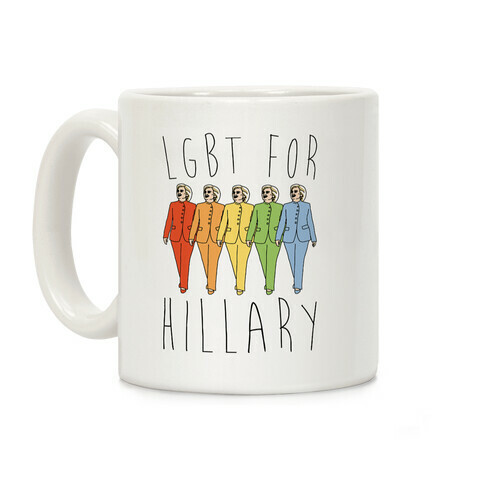 LGBT For Hillary Coffee Mug
