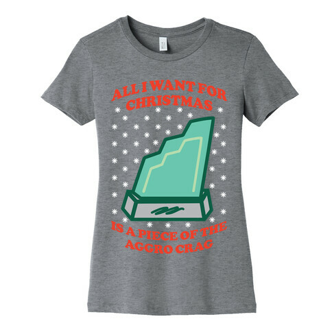 Aggro Crag Christmas Womens T-Shirt