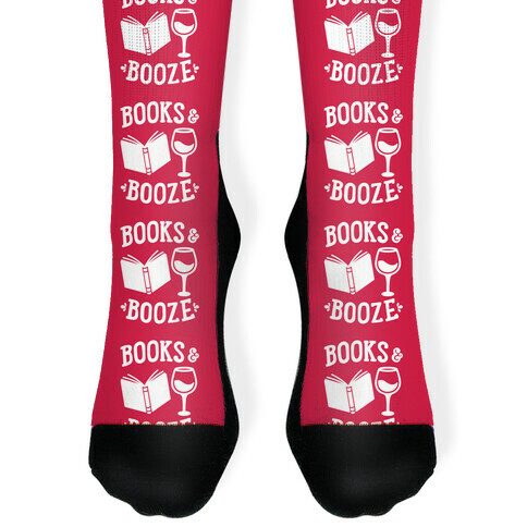 Books & Booze Sock