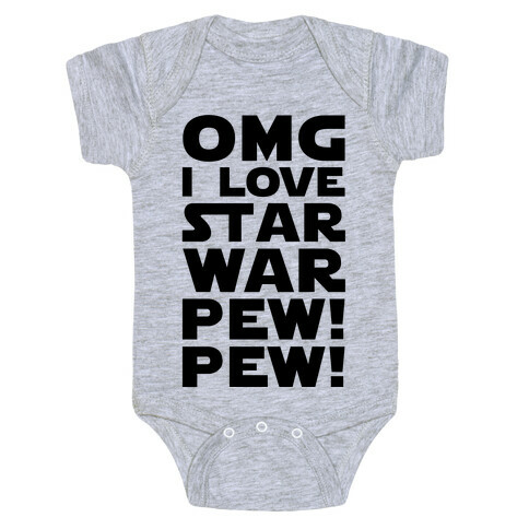 OMG Star War Baby One-Piece