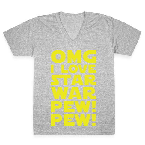 OMG Star War V-Neck Tee Shirt