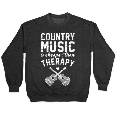 Country Music Therapy Pullover