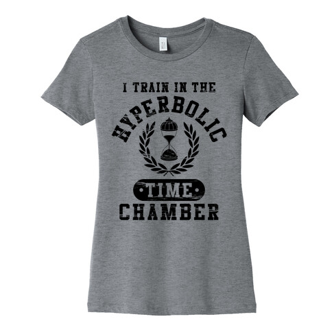 Hyperbolic Time Chamber (Distressed) Womens T-Shirt