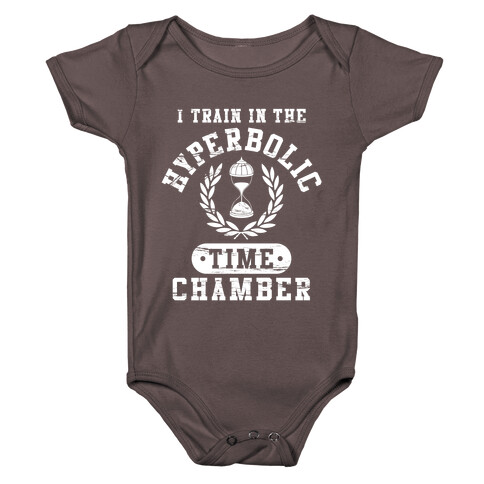 Hyperbolic Time Chamber (Distressed) Baby One-Piece