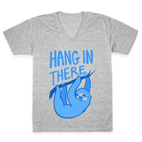 Hang In There V-Neck Tee Shirt